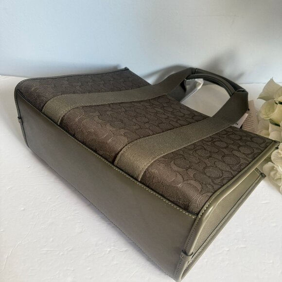 coach Smith Tote Bag In Signature Jacquard cy368 - Picture 3 of 5